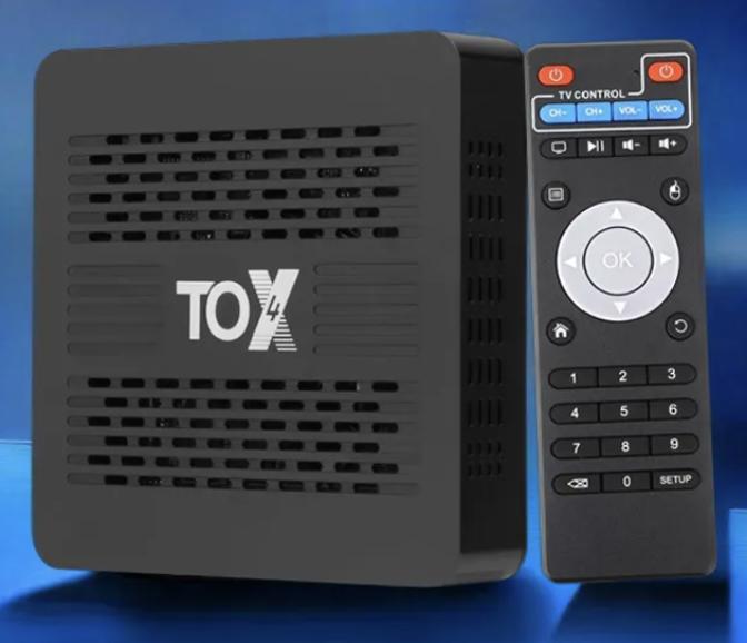 ТВ-приставка UGOOS TOX4 (Android 11.0, 4+32Гб, WiFi6, голосовой пульт) из-за рубежа, с картой OZON