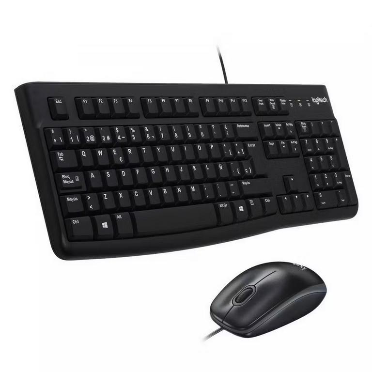 Комплект клавиатура + мышь Logitech MK120