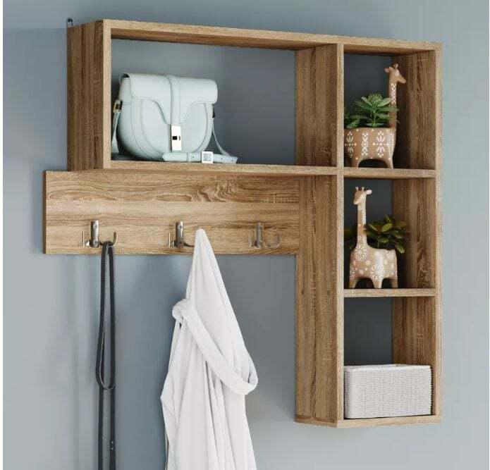 Вешалка настенная для одежды