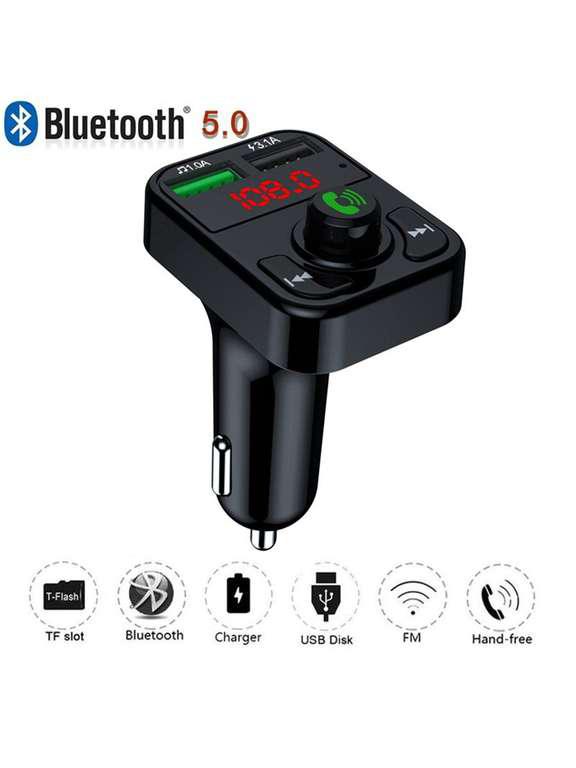 FM трансмиттер Bluetooth фм модулятор Modern car