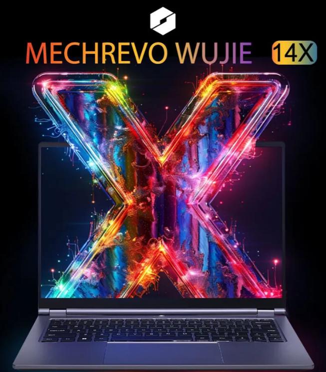 Ноутбук MECHREVO WUJIE 14X - 14", FHD, Ryzen 7 8745HS, Radeon 780M, RAM 16 ГБ, SSD 512 ГБ (пошлина 3022₽, Озон карта)
