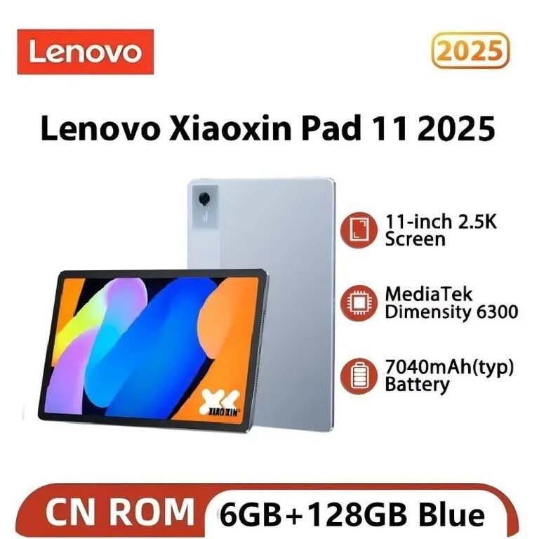Планшет Lenovo Xiaoxin Pad 11 2025 6/128Гб, 11" 2.5K IPS, Dimensity 6300 (Из-за рубежа, по карте Ozon)