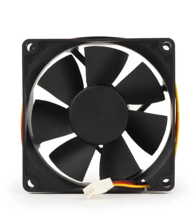 Вентилятор для компьютера GEMBIRD 80х80х25, 3100об (с ВБ кошельком)