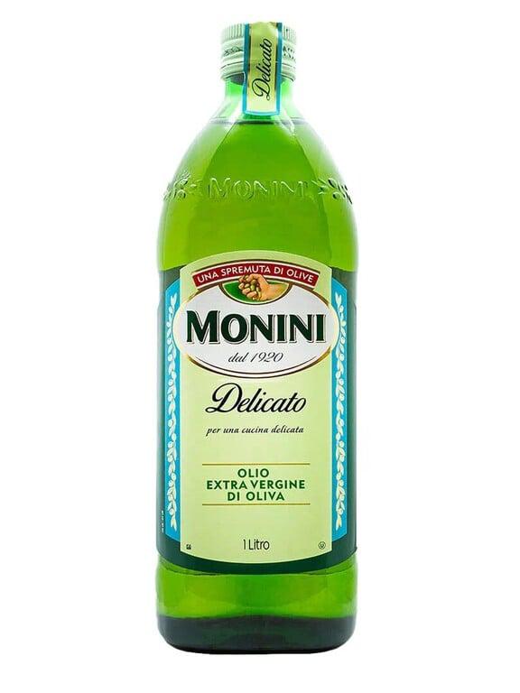 Оливковое масло Monini Extra Virgin Delicato, нерафинированное, 1 л