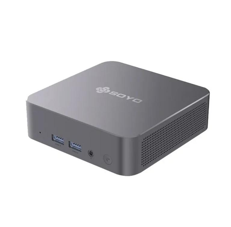 Мини-ПК SOYO M2 Pro Mini, Intel N95, RAM 8 ГБ, SSD 256 ГБ, Intel UHD Graphics, Windows (доставка из-за рубежа, по ozon карте)