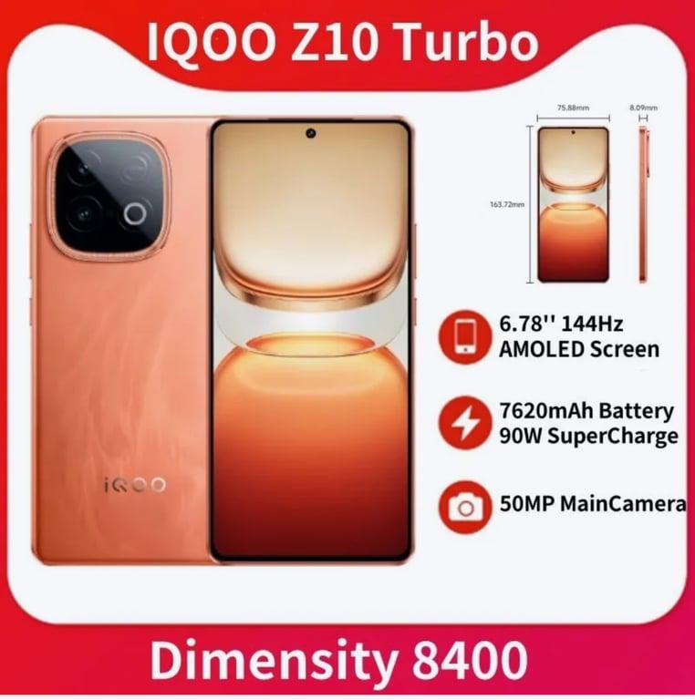Смартфон vivo IQOO Z10 Turbo 12/256 (из-за рубежа, с учетом пошлины)
