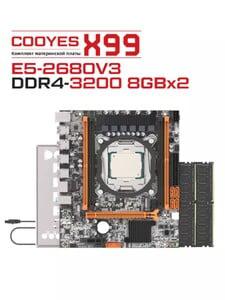 Комплект Coyess: X99+E5-2680V3+16G 3200MHz RAM (цена с wb-кошельком)