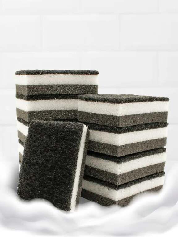 Губка для посуды Зебра (с картой OZON)