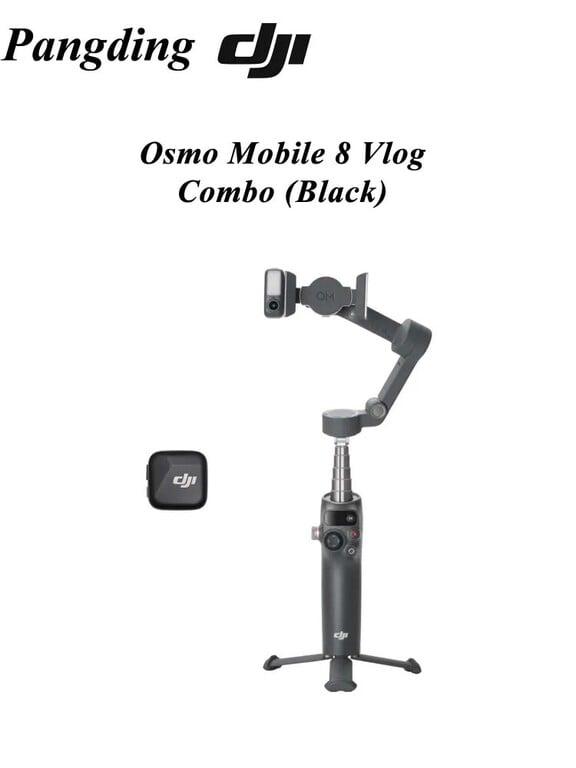 Стабилизатор Osmo Mobile 8 Vlog Combo Black (из-за рубежа, с картой OZON)