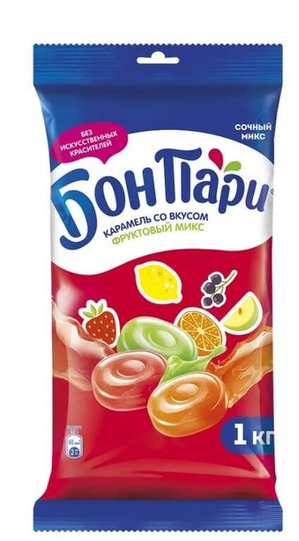 Фруктовые леденцы Бон Пари Ассорти, 1 кг