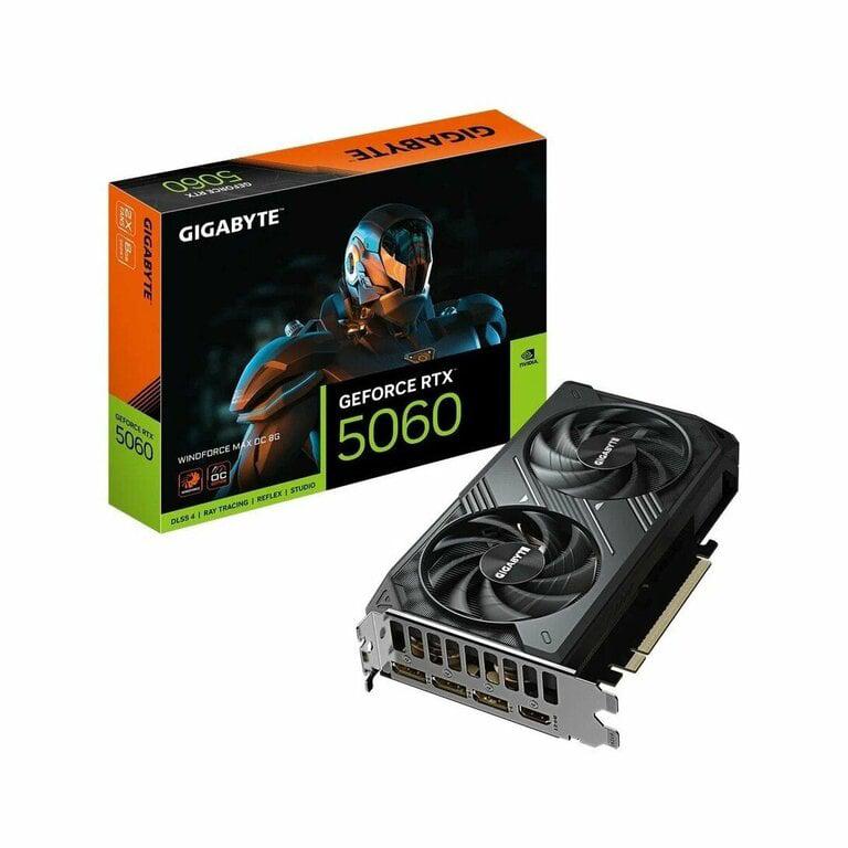 Видеокарта Gigabyte RTX5060 WINDFORCE MAX OC 8GB (c Я-пей)