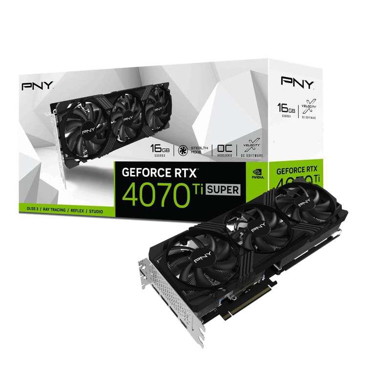 Видеокарта PNY Verto OC GeForce RTX 4070 Ti Super 16 Gb (цена с картой Альфа банка)
