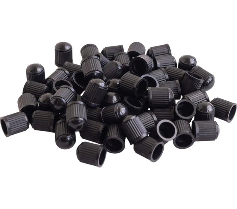 Колпачки на шинный вентиль Airline черные, пластик, 60 шт. AVC-60-01