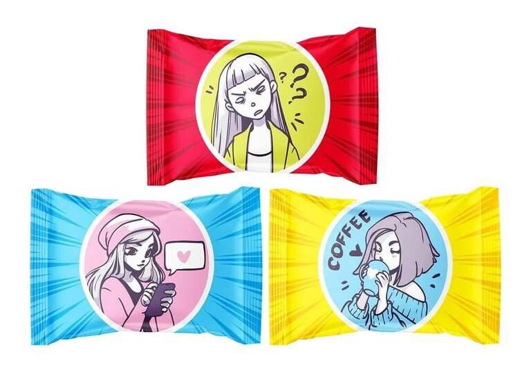 Карамель леденцовая "SWEET RINGS" COOL 1 кг (с картой OZON)