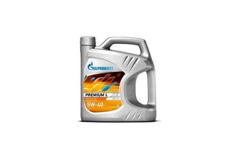 Масло GAZPROMNEFT Premium L 5W-40 4 л синтетическое