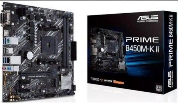 Материнская плата PRIME B450M-K II Micro-ATX, AM4 DDR4 ASUS