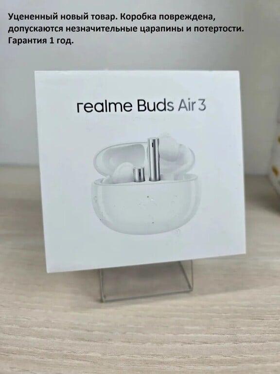 Наушники беспроводные с микрофоном realme Buds Air 3, белые