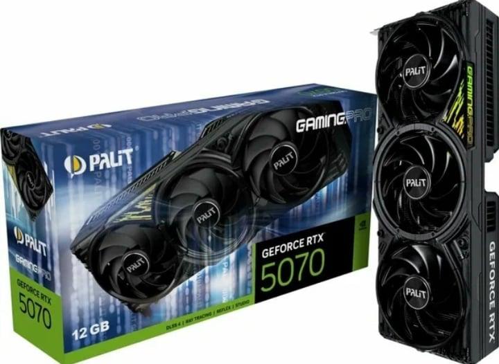 Видеокарта Palit RTX5070 GAMINGPRO 12ГБ (с картой Альфа банка)