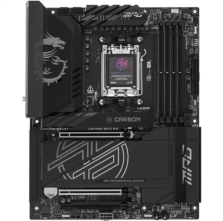 Материнская плата MSI MPG X870E CARBON WIFI АМ5 (c WB кошельком)