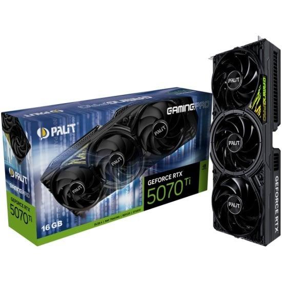 Видеокарта palit RTX 5070TI Gamingpro (с макс. кошельком и подпиской wb)