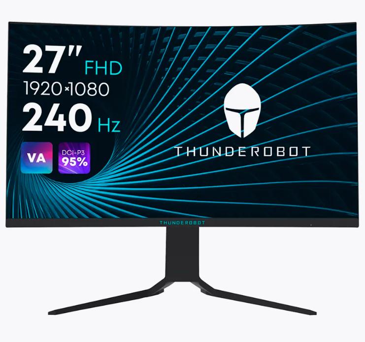Монитор Thunderobot DF27C240L, 27", VA, 1920x1080, 240 Гц (с макс. Кошельком и Клубом WB)