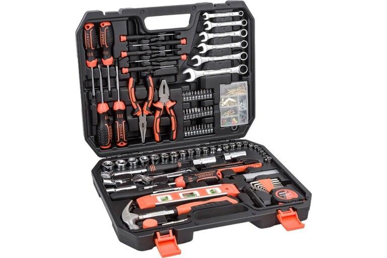 Набор инструментов для дома Gigant GNJ-208, 208 предметов