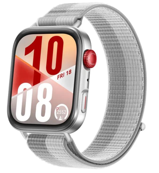 Смарт-часы HUAWEI Watch FIT 4, нейлоновый ремешок, серые (с картой Ozon)