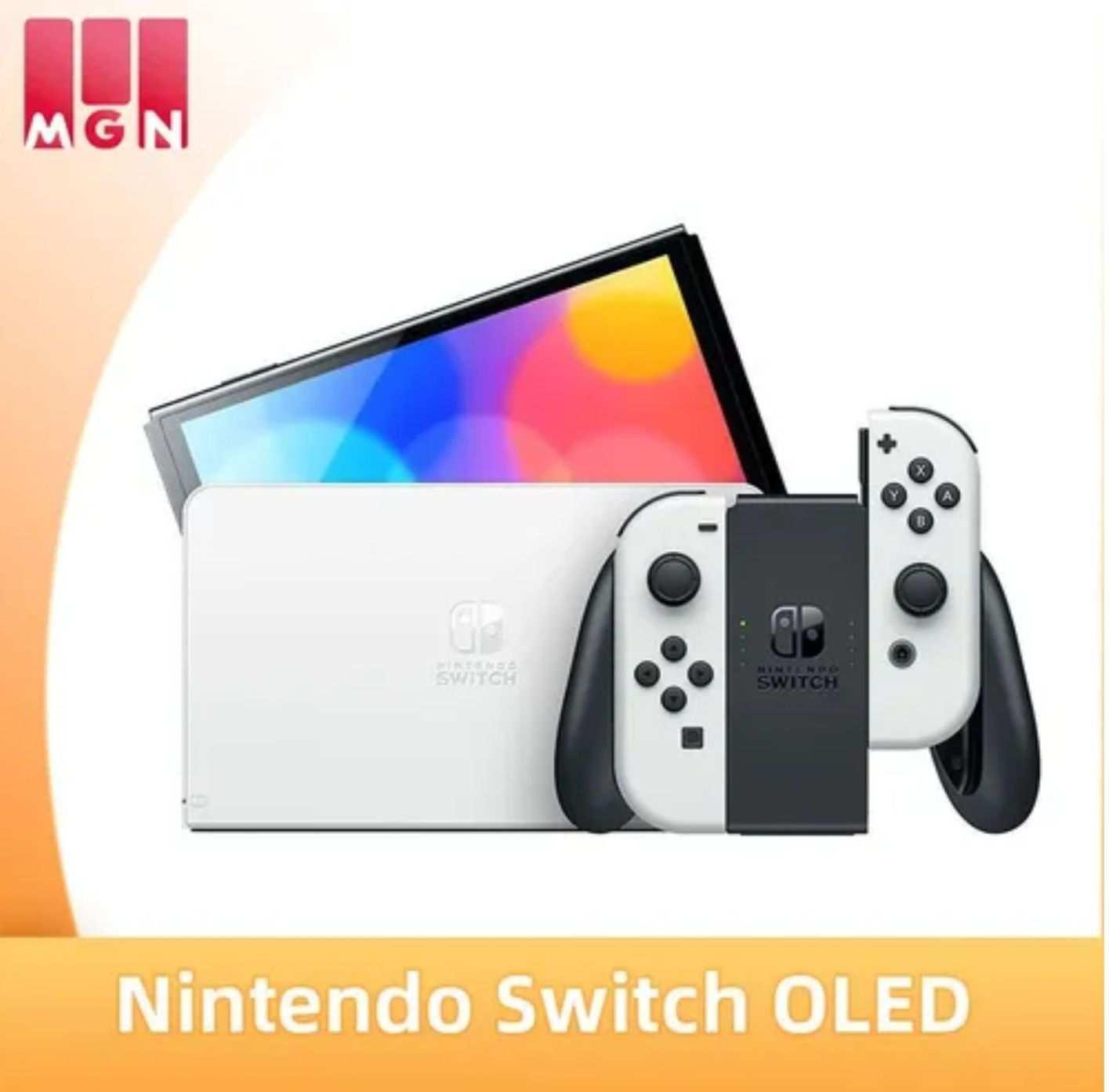 Портативная игровая приставка Nintendo Switch OLED 64 ГБ (цена с ozon-картой) (из-за рубежа)