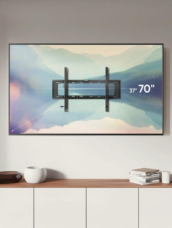 Кронштейн на стену TME-64B для телевизора 37"-70", наклонный, до 55 кг (с картой Пэй)