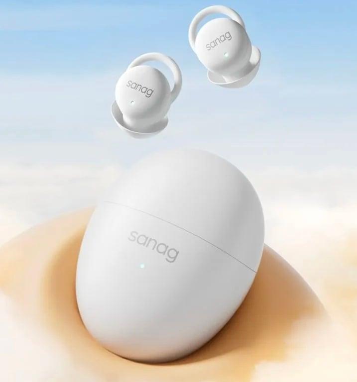 Беспроводные наушники для сна Sanag J20S (из-за рубежа, с картой Ozon)
