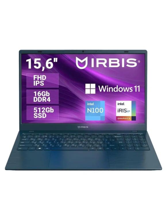 Ноутбук IRBIS Breeze, 15.6", 1920х1080, IPS, Intel N100, 16/512 Гб, Intel UHD Graphics, W11 PRO (с ВБ Кошельком)