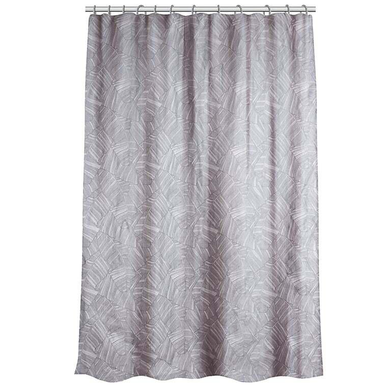 Шторка для ванной VETTA, ПЕВА, 60 г/м2, 180х180см, Листья, 025