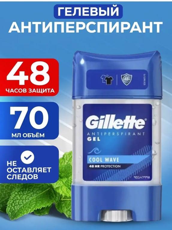 Гелевый антиперспирант Gillette Cool Wave