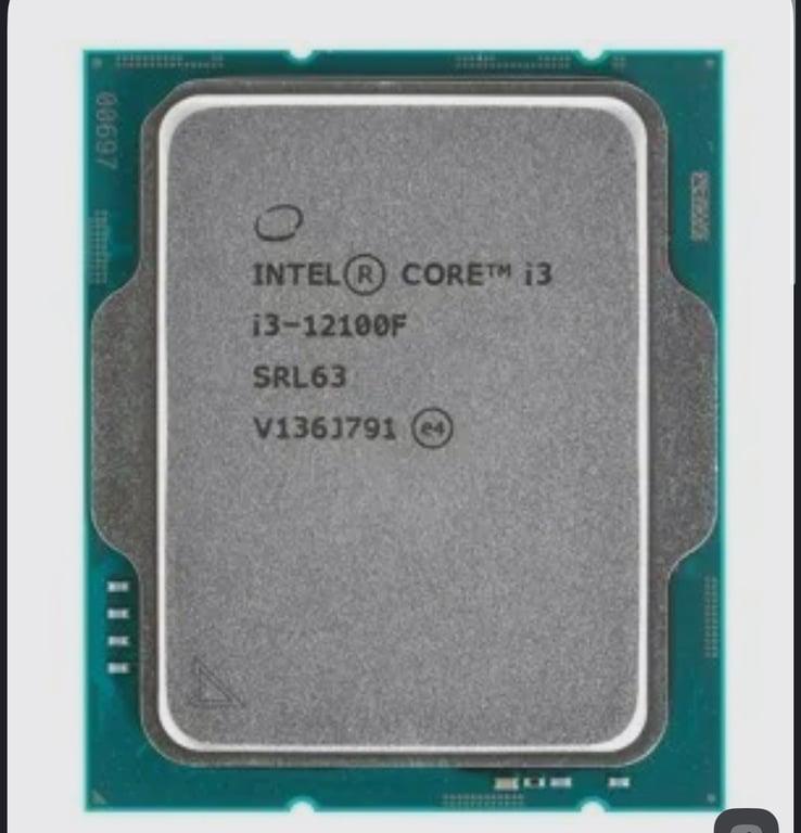 Процессор Intel Core i3-12100f OEM (с картой Ozon)