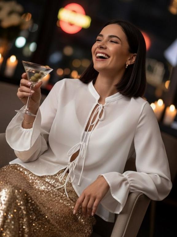 Блузка вечерняя MARIUKA (с ВБ кошельком)