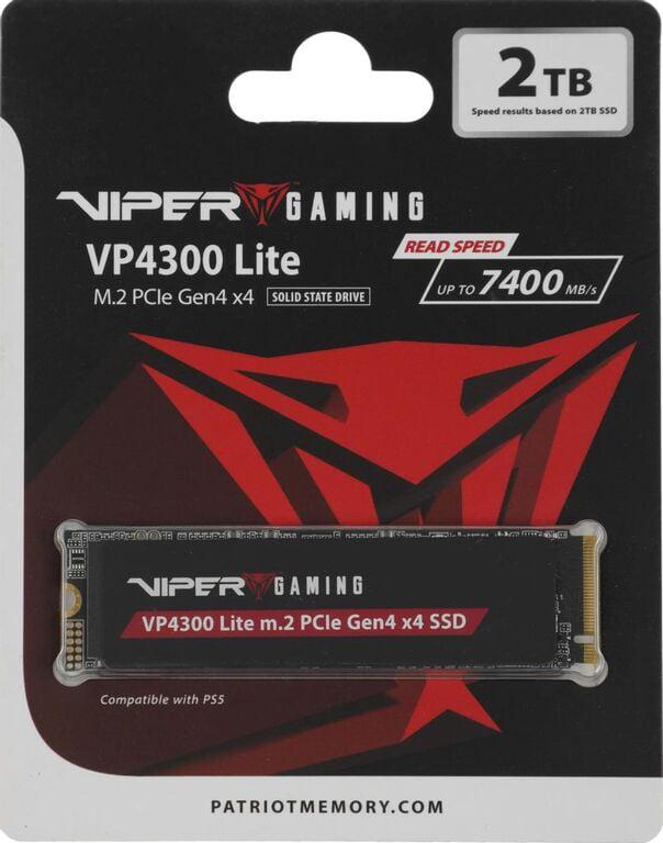 Внутренний SSD-диск Patriot Memory 2 ТБ VP4300L2TBM28H (из Ситилинк)