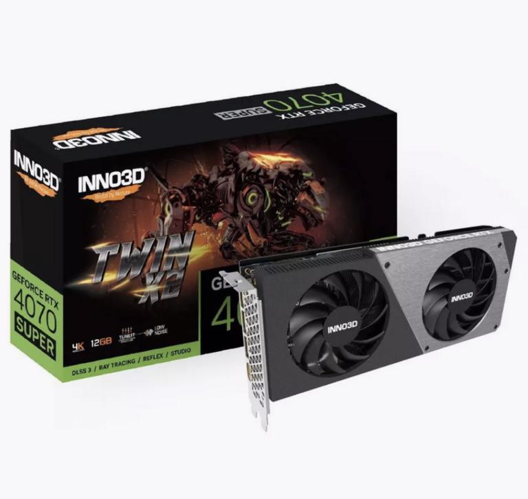 Видеокарта Inno3D GeForce RTX 4070 Super 12ГБ