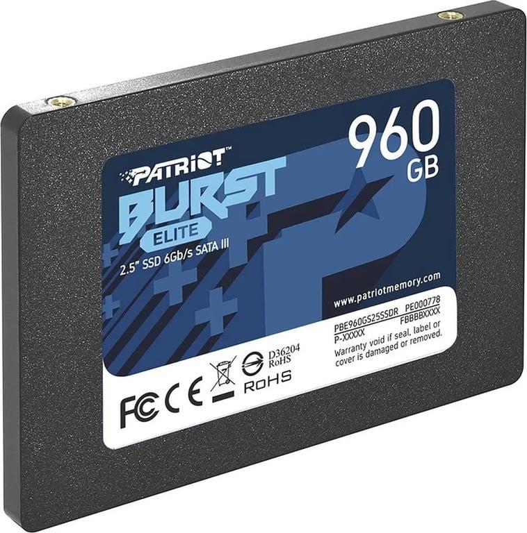 Внутренний SSD-диск Patriot Memory 960 ГБ (по озон карте)