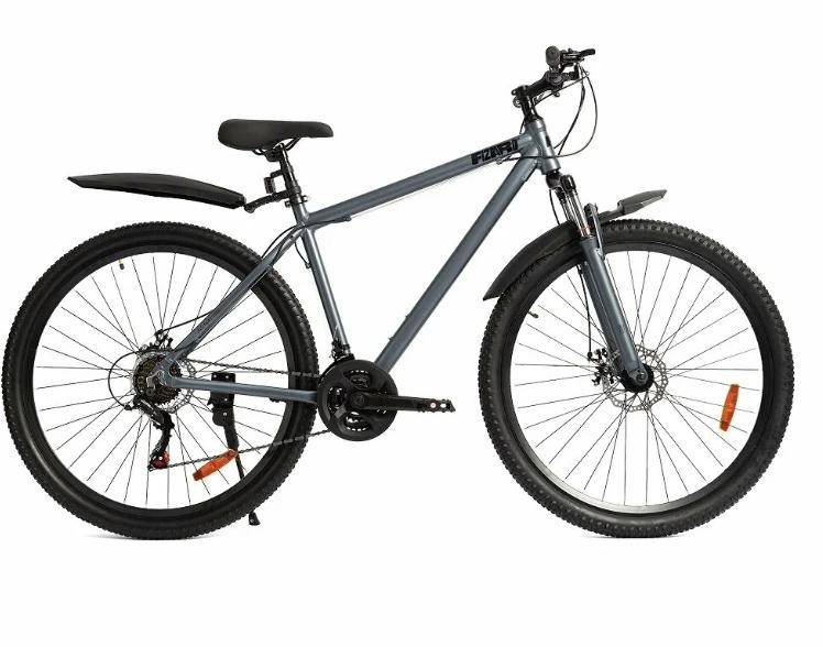 29" Велосипед Fizard, 21" алюминий, дисковые тормоза, 21 скорость, серый, скидка по альфе карте