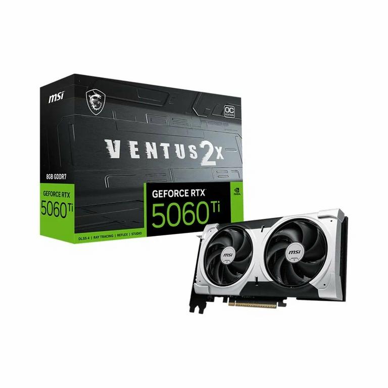 Видеокарта MSI RTX5060Ti VENTUS 2X OC 8GB (с Альфа/Яндекс картой)