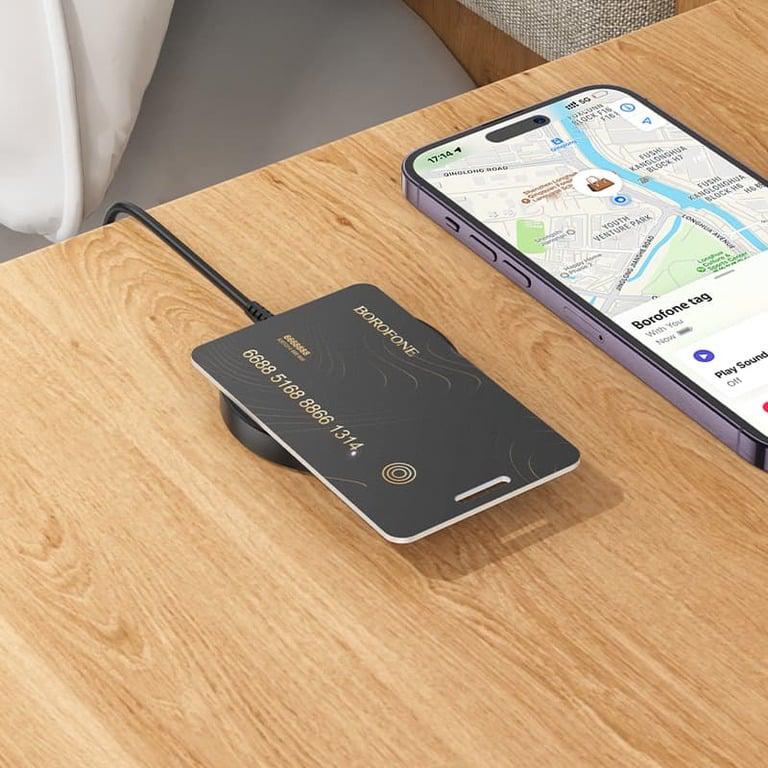 Беспроводная метка GPS-трекер маячок Карта AirTag(только для IPHONE) Borofone BC102 Search Anti-Loss Device