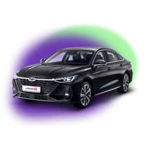 Автомобиль Chery Arrizo 8 1.6T DCT Active белая и черная