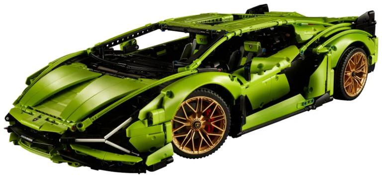 Конструктор Техник "Lamborghini Sian FKP 37" 3696 деталей (с Ozon картой)