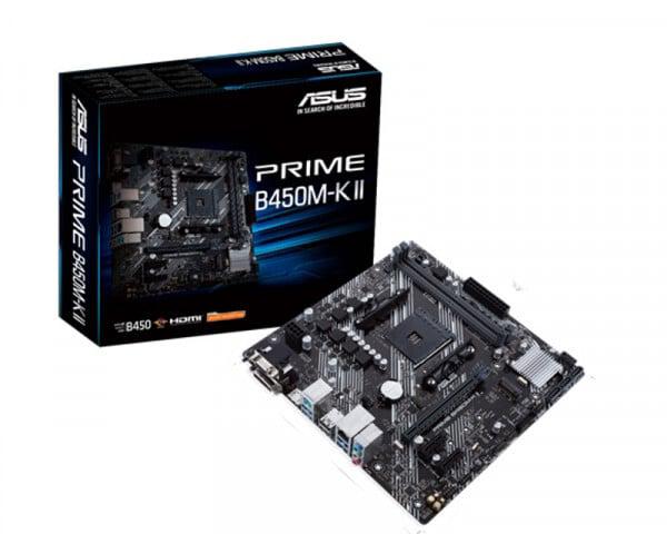 Материнская плата Asus PRIME B450M-K II Micro-ATX (с WB Кошельком)
