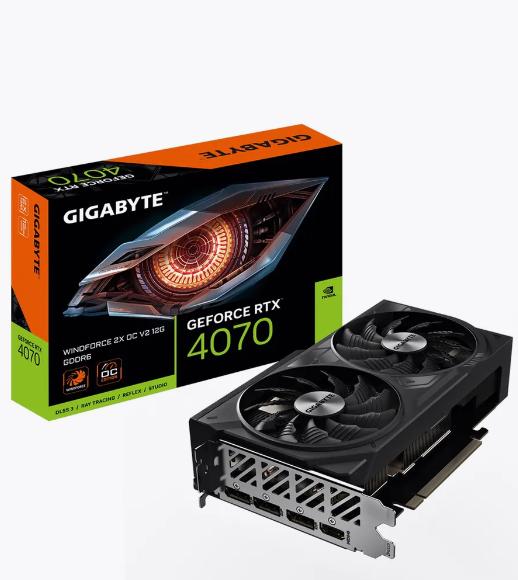 Видеокарта Gigabyte GeForce RTX 4070 12gb (с максимальным WB кошельком)