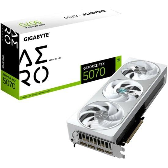 Видеокарта GIGABYTE GeForce RTX 5070 AERO OC 12G (с макс. кошельком и подпиской WB)