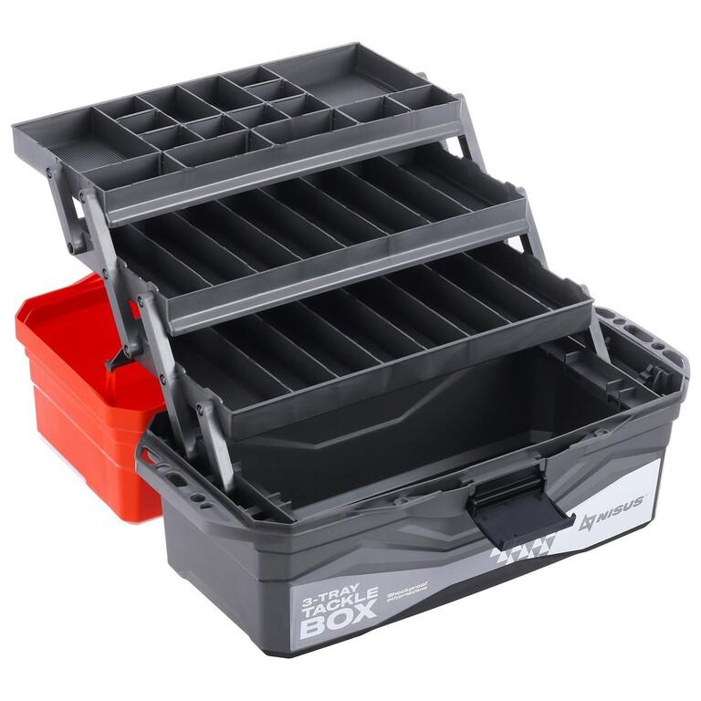 Ящик рыболовный Tackle Box трёхполочный NISUS