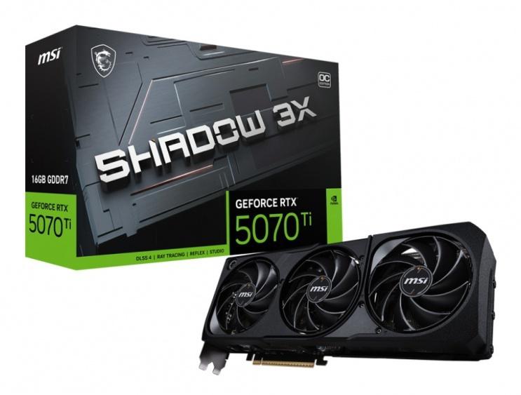 Видеокарта GeForce RTX 5070 Ti SHADOW 3X OC, 16 ГБ (с макс. кошельком и подпиской)