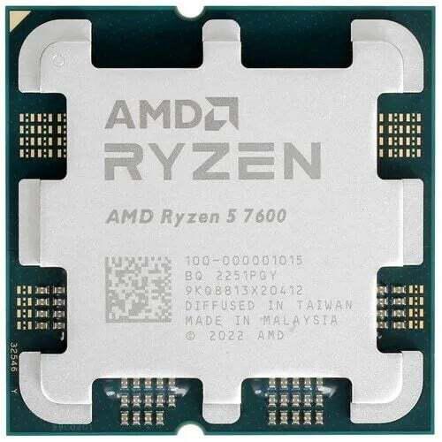 Процессор AMD Ryzen 5 7600 AM5 (с Ozon картой)