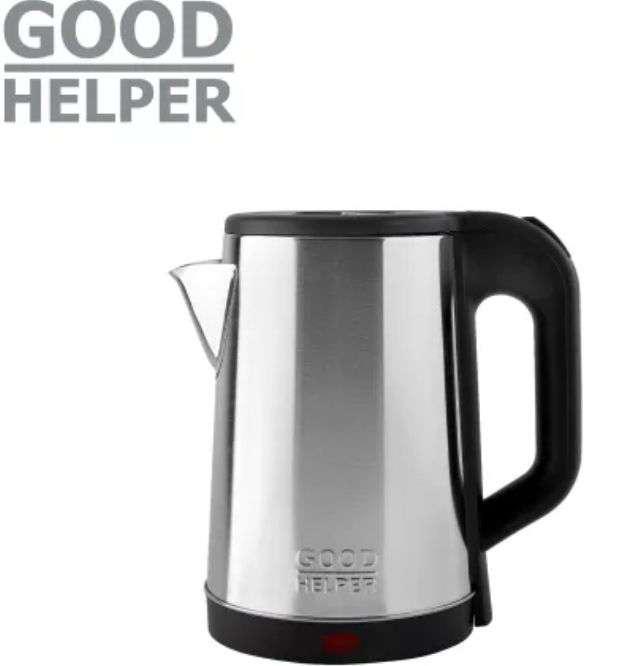 Чайник электрический металлический GOODHELPER KS-18B08 / 1,8л (292р с бонусами)